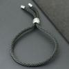 New Minimalist Mens Bracelet Adjustable Viking Carved Ethnic Rope Braslet Macrame Braclet Pulsera Homme Navigation Accessorie