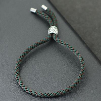 New Minimalist Mens Bracelet Adjustable Viking Carved Ethnic Rope Braslet Macrame Braclet Pulsera Homme Navigation Accessorie