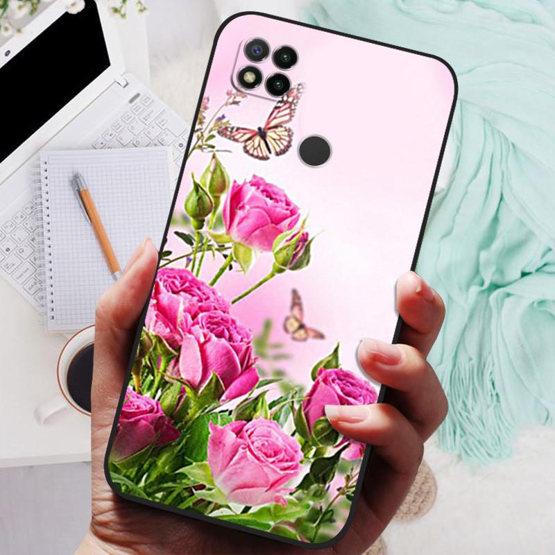 For Xiaomi Redmi 9C NFC Case Soft TPU Silicone Phone Covers for Redmi 9C NFC Case Bumper Redmi9C 9 C C9 Shockproof Coque Cover