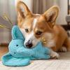 Dog Interactive Plush Toy Indestructible Stuffed Elephant Squeaky Wild Goose Puppy Teething Toy for Aggressive Chewers Stress Anxiety Relief