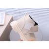 Children's Spring/Autumn Solid Short Boots – Boys' Fashion, Girls' Soft-Sole Anti-Slip Ankle Boots, Leather Boots