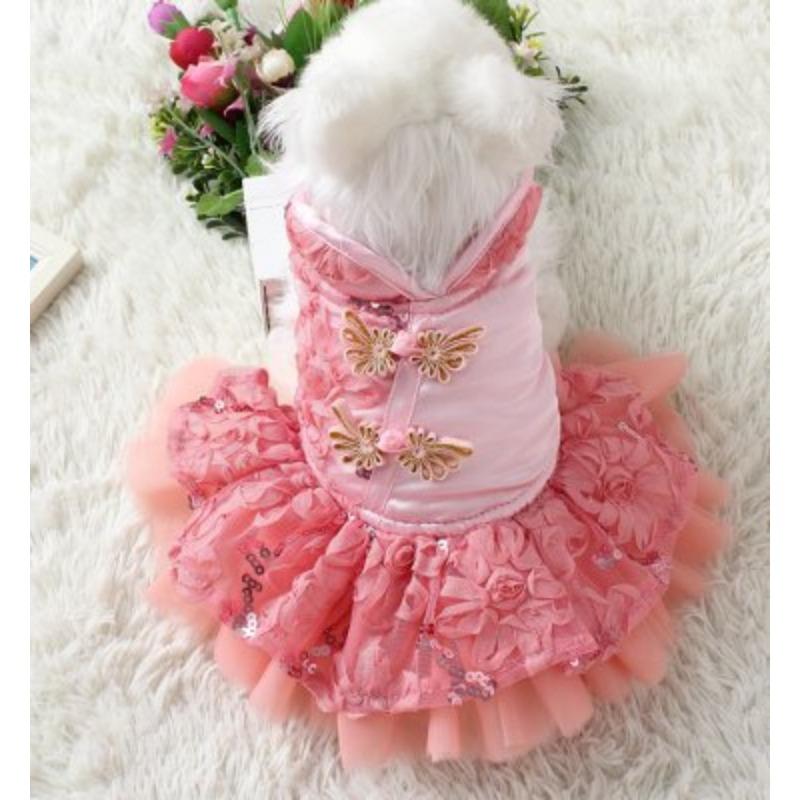 Hund Haustier Halter RöckeKatzenkleidung Westen Gestreifte Katzennetze Hundezubehör für Frühling und Sommer