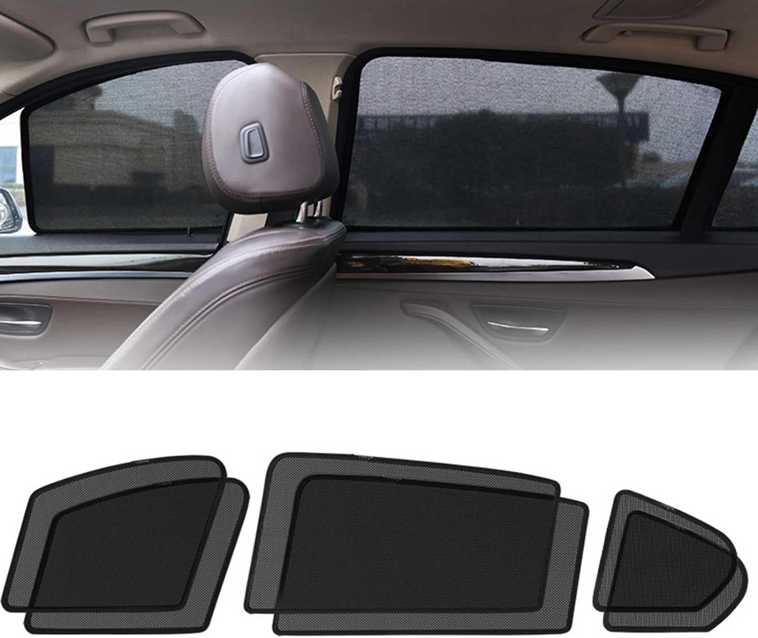 

Suitable for: Toyota Rankle Prado 150 series (inflated rear window) car sunshade, blackout curtain, One Size