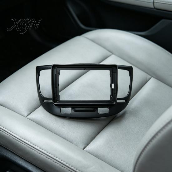 Dashboard Stereo Mounting Kit 9-Inch Car Radio Fascia Frame for Kia Rio 2006, Dash Heat Resistant Navigation Panel Frame, Install Bezel