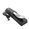 Sustain Pedal Universal with Polarity Switch Instrument Accessory for Keyboardists,