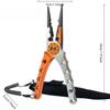 Multi-functional Luya Fishing Pliers, Aluminum Alloy Wire Cutter Lines Hook Remover Scissors Fishing Accessories
