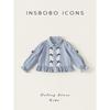 Insbobo Girls' Shirts Spring 2026 New Stylish Tops for Girls Children's Shirts Baby Spring and Autumn Children's Clothing
