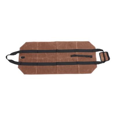 Waxed Canvas Log Carrier Bag Firewood Holder Fireplace Wood Stove Accessories Water Resistant Log Carrying Bag Coffee