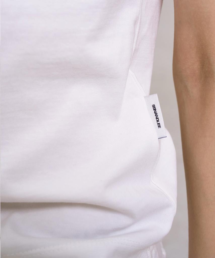 SSIN AND LEE Dart T-Shirt White