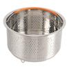 Stainless Steel Rice Cooker Steam Basket Stainless Steel Vegetable Steam Basket with Handle for