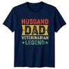 Husband Dad Veterinarian Legend Unisexs TShirt Veterinarian Fathers Day