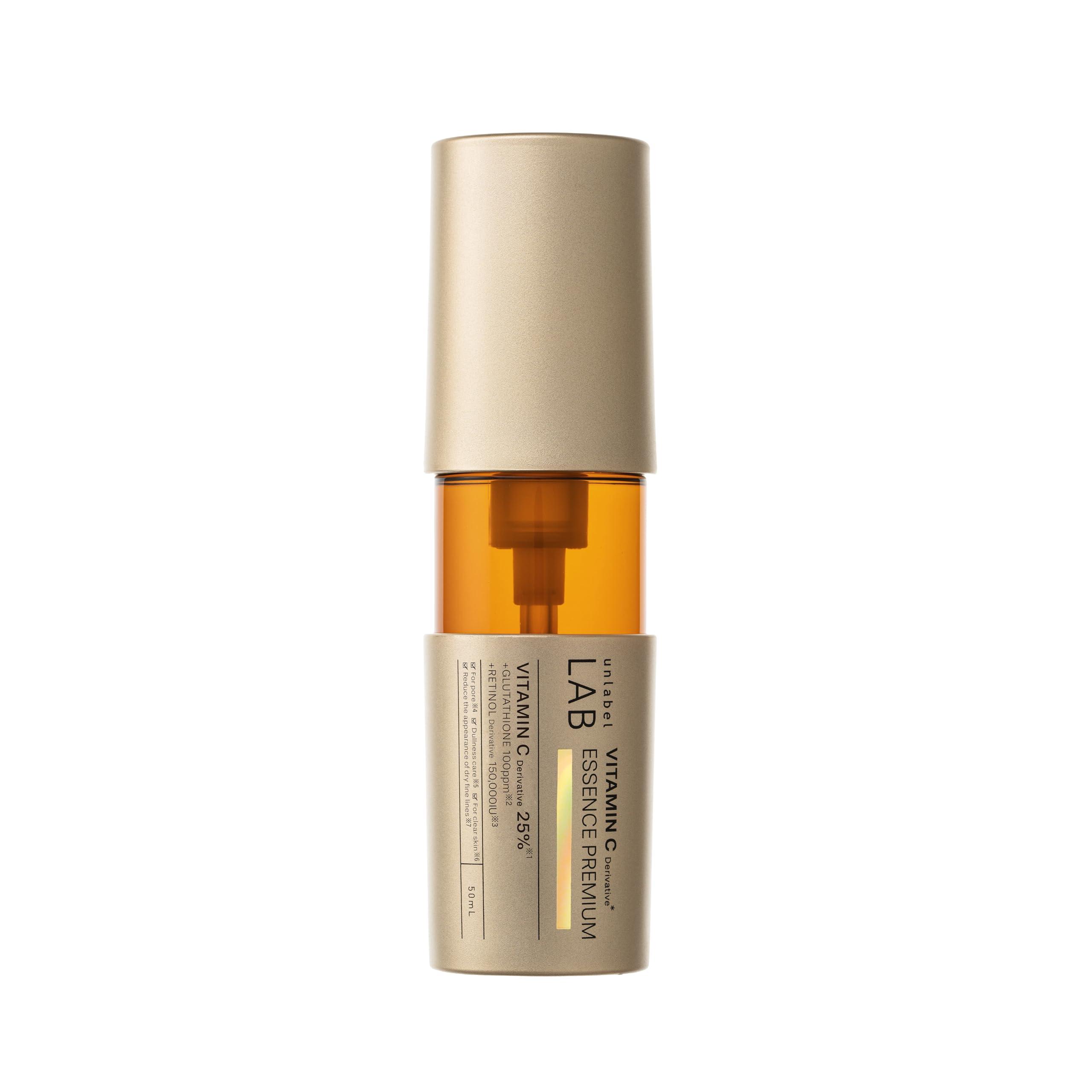 New Model Unlabel V Essence Premium Serum 50mL     High-Pressure Vitamin C 25% & Retinol for Pores & Dull Skin
