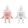 Tabletop Decorative Candle Figure 3D Printing Ornament, Wax Liquid Texture Dripping Sculpture with Smooth Surface Printed Movable Joints, Adjustable