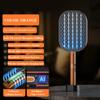 Foldable Electric Mosquito Killer Rechargeable Electric Mosquito Swatter Racket Insect Killer with UV Light Bug Zapper 3500V