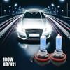 2pcs LED Headlights Super Bright White Replace Lamp for Halogen Bulb Car Head Light Lamp H11 12V 100W