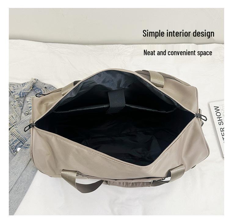 Men's & Women's Large Waterproof Travel Bag - Portable, Lightweight, Versatile for Short Trips and Dorm Use