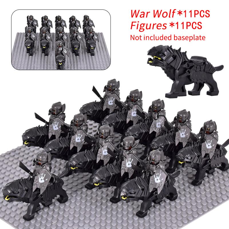 High-Quality 11Pcs High-Quality Medieval High-Quality Dwarf High-Quality Warrior High-Quality Elves High-Quality Knights High-Quality Lotr
