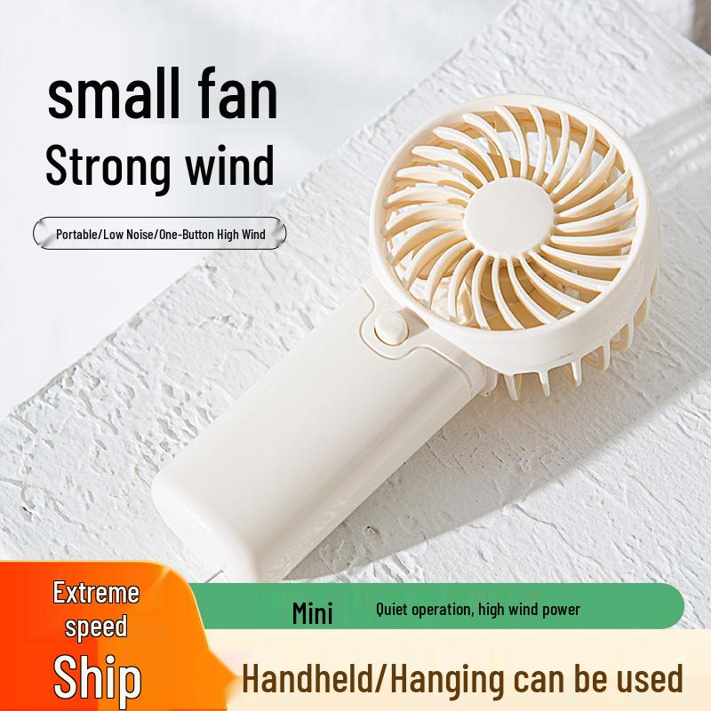Tragbarer Mini-Handventilator für Studenten - Outdoor- und Reise-Essential