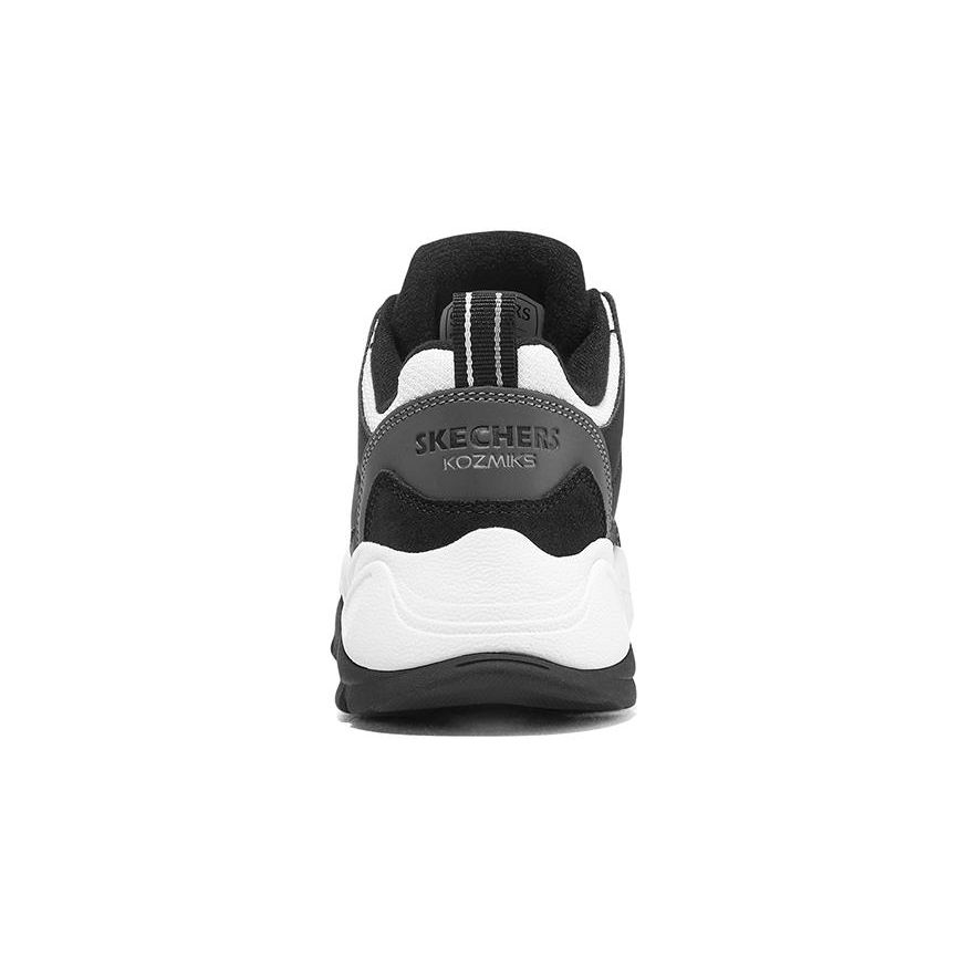 Skechers Sport Durable Lightweight Casual Shoes Kids Sneakers Black White 402247L-BKW