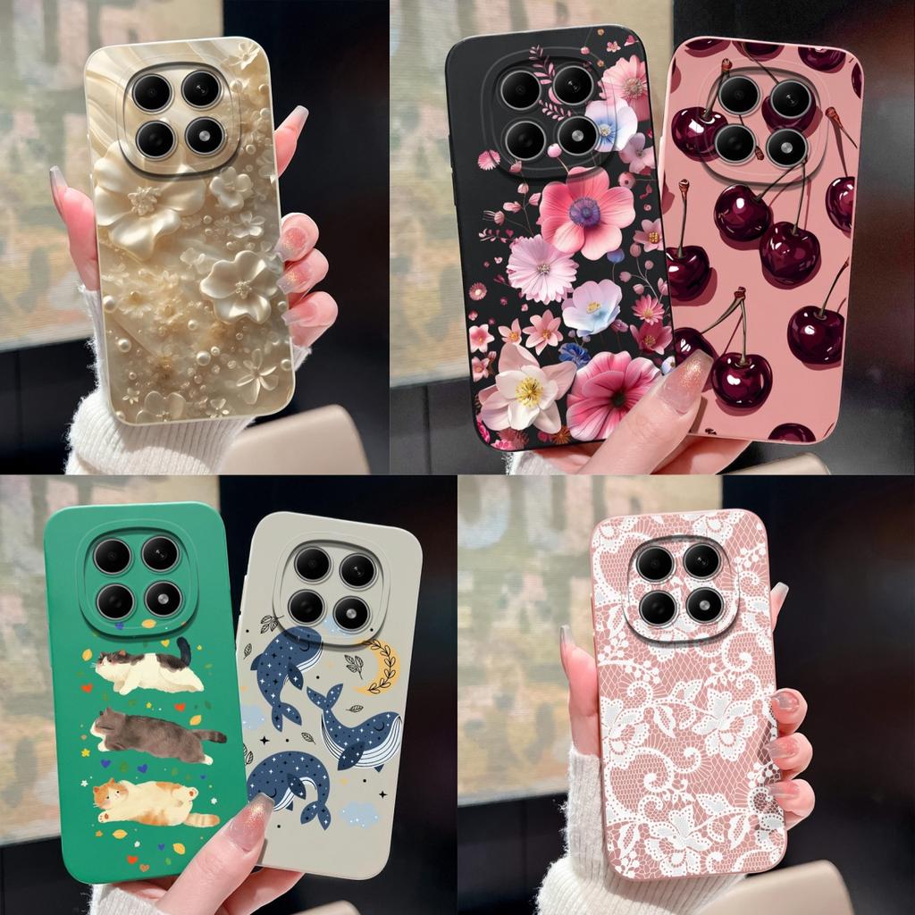 Case For Xiaomi Redmi Note15 15 Pro 15Pro+ Lovely Whale Kitten Camera Protection Soft Shell For Redmi Note 15 Pro Plus Protector