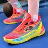 High-quality new luminous basketball shoes, men's and women's friction and sound, practical combat, non-slip and wear-resistant sports running shoes