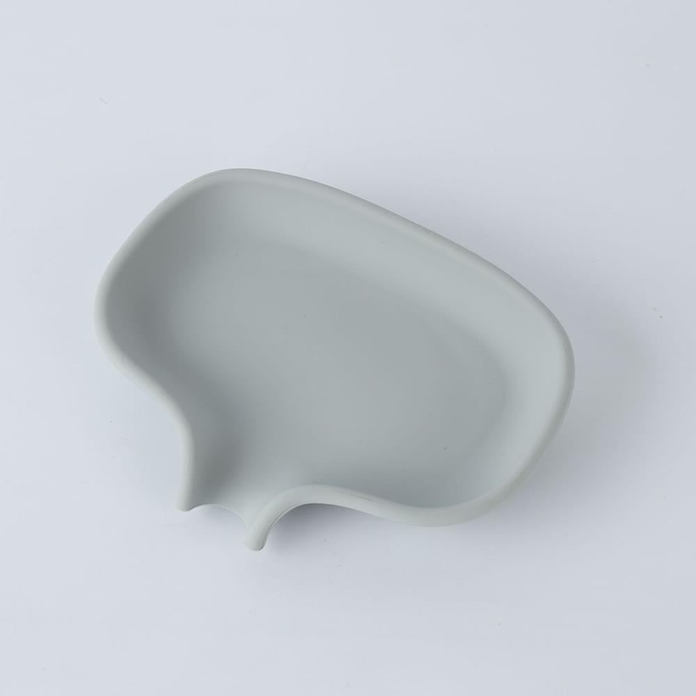 Silicone Soap Box With Drainage Minimalist Rectangular Soap Dish Bathroom Soap Holder Modern And Durable Soap Organizer Boxs