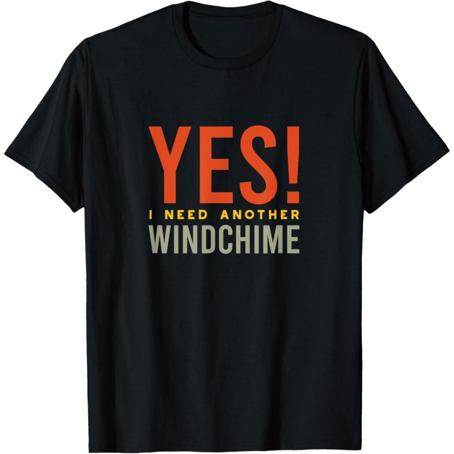 Wind Chime Collector Humour T-Shirt S