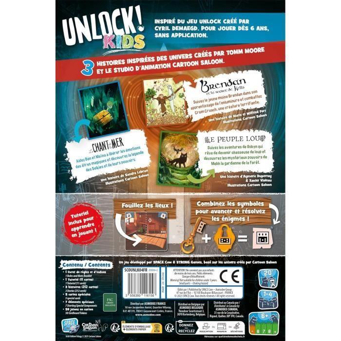 Unlock! kids : histoires de l’île d’emeraude