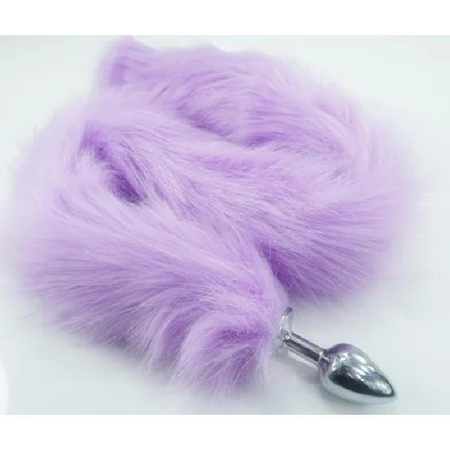 8 Color for Choose 78cm Length Long Fox Tail Dia 27mm Anal Plug Metal Butt Plug Role Play Flirting Fetish Hot Dog Tail Sex Toy