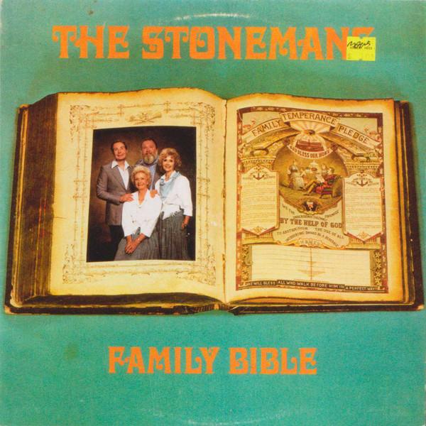 

LP Record STONEMANS Family Bible RR3012 Rutabaga Record 1988 US CountryFolk Used