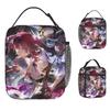 Game Stars Rails Lunch Bag For Child Print Lunch Box Casual School Cooler Bag Portable Oxford Thermal Tote Handbags