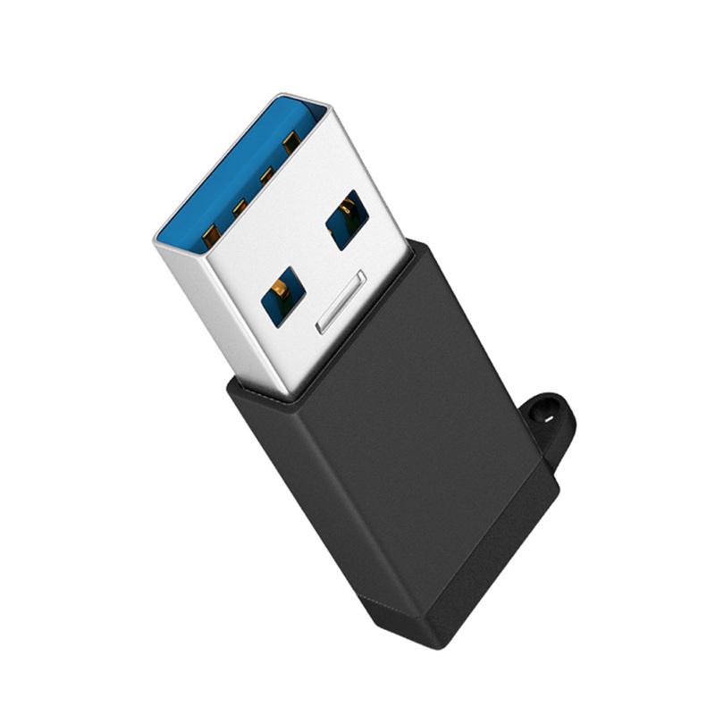 Usb 3.0 Male To Type-c Female Adapter High-speed Data Transmission A-to-c Converter Double-sided 3.0