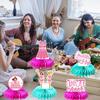 Birthday Themed Cheerleading Party Desktop Paper Honeycomb Decoration Ornament