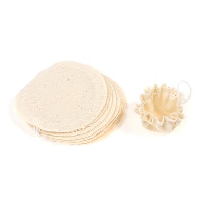 10Pcs/Set Siphon Cloth Reusable Coffee Filters Cloth Suitable For Siphon Pots