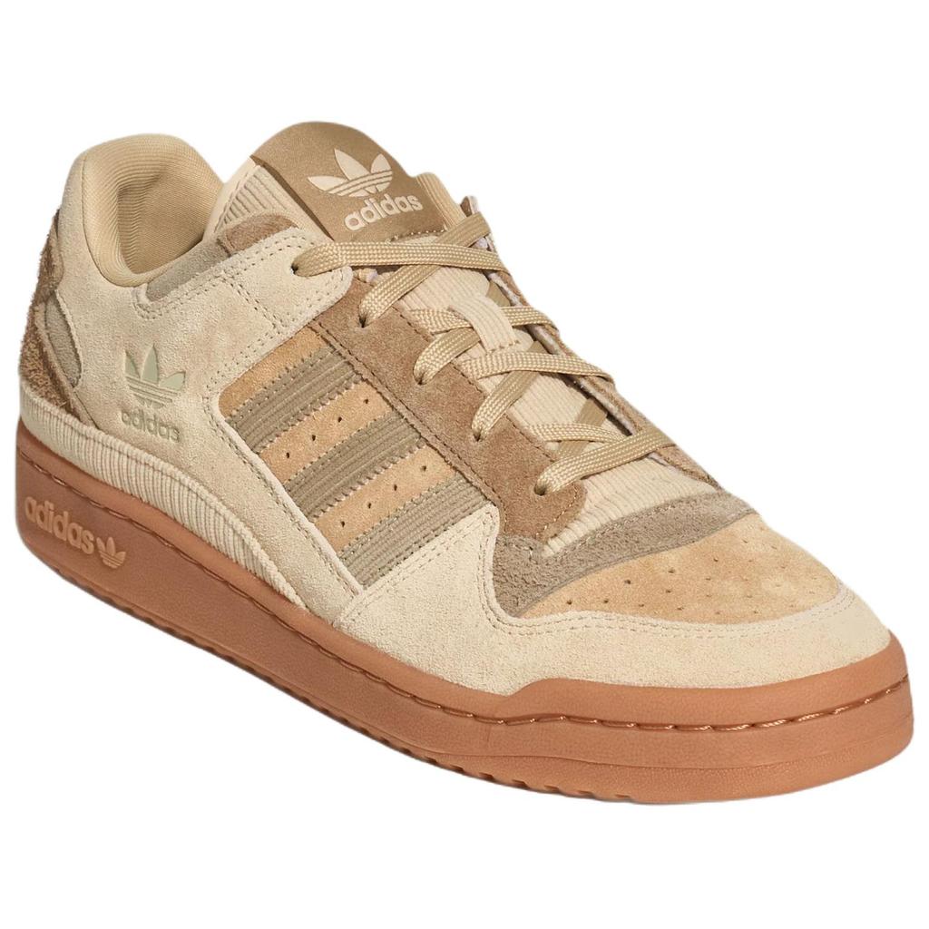 Adidas Originals Forum Cl Schlicht Modern Low-Top Skate-Schuhe Unisex Sneaker Hellbraun KH7662
