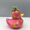 Decorative Dragon Fruit Duck Figurine Cartoon Duck Ornament Watermelon Duck Statue  Desktop Display