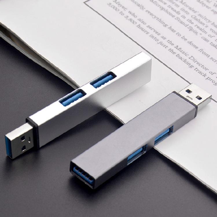 Efficiency USB C Hub 3Ports USB3.0 Hub for 5Gbps Data Transfer USB2.0 480Mbps