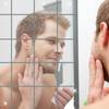 10 τεμ. DIY Αυτοκόλλητο Τοίχου Καθρέφτη Αυτοκόλλητο Ακρυλικό Καθρέφτης Ολόσωμος Μαλακός Καθρέφτης Μπάνιο Αδιάβροχο Αυτοκόλλητο
