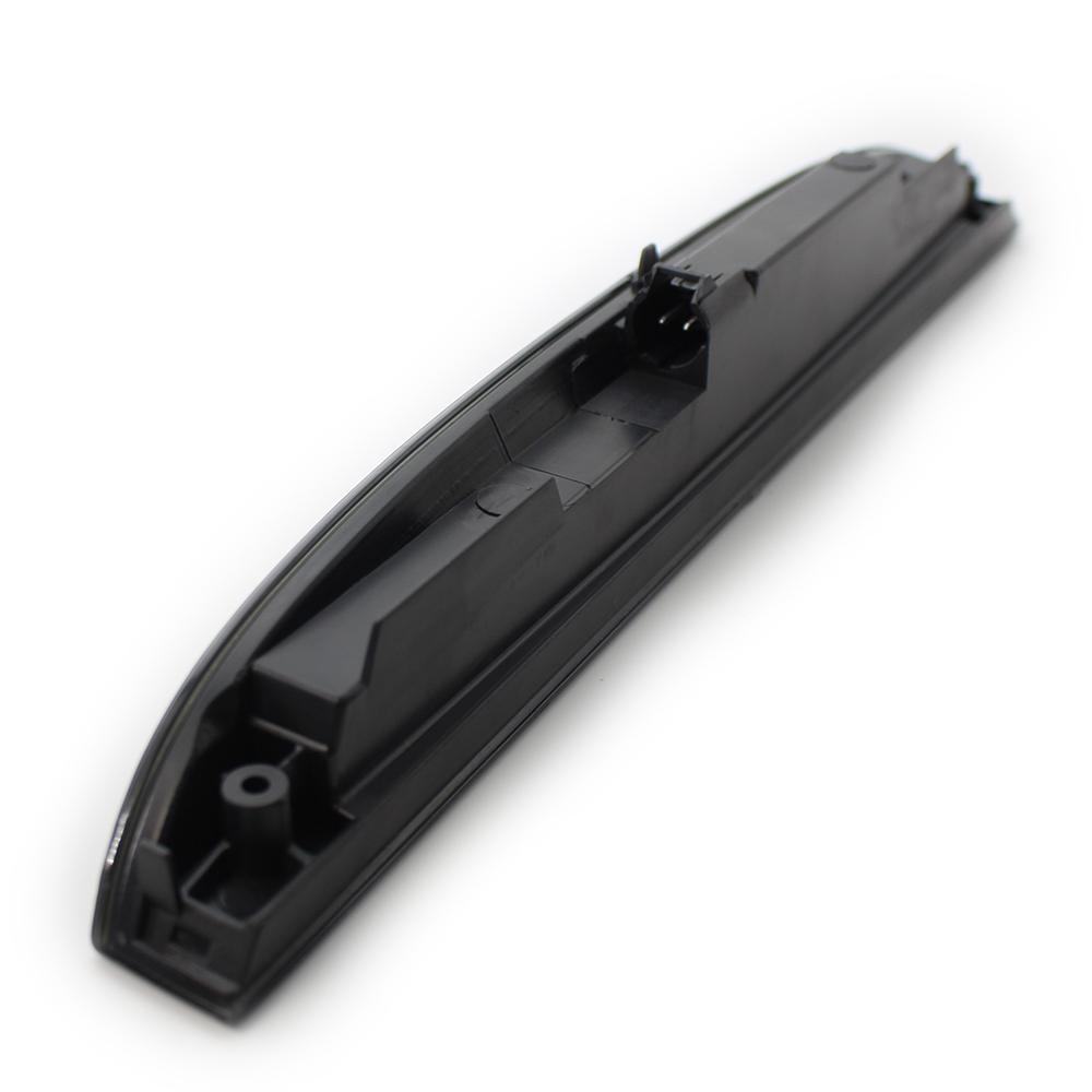 Trzecie światło hamowania samochodu wysoko montowane światło hamowania 3RD lampa stopu czarny kierunkowskaz LED dla Renault Clio Mk II III 1998-2006 7700410753