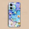 Oil Painting Flower Phone Case for Xiaomi Redmi Note 14 13 12 11 A5 3 2 1 Pro Plus 4G 5G Colour Printing Protective Cover Luxury