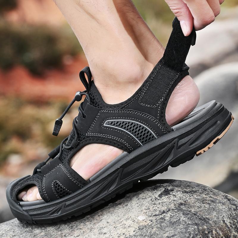Fashion Trendy Summer Men's Shoes Comfortable and Luxury designer style Street Fashion Walking Outdoor leisure beach sandal 38-45