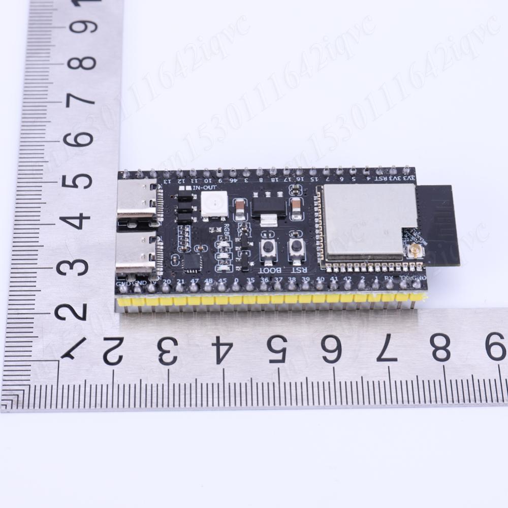 ESP32 S3 Development Boards 2.4G WiFi Develop Board Expansion Adapter Kit ESP32-S3-WROOM-1 N8R2 N16R8 2 I2C 4 SPI & Pin Headers