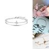 Elegant Titanium Steel Heart Bracelet For Women Trendy High-end Fashion Jewelry