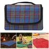 Large 150x180cm Sandproof & Waterproof Picnic Blanket for Beach, Camping, Hiking – Blue
