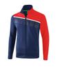 Erima 5-C Kids Unisex Jacket 100% Polyester Blue marine/Red/White