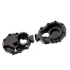 2 PCS Rear Axle C Block Seat Brass Weighted Black Gold Type Upgrade Parts Replacement for    4 Remote Control Car Accessories