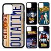 Movie Back To The Future For Iphone 17 Air 16 15 14 13 12 11 Pro Max TPU+PC Plus Shockproof Back Phone Cover