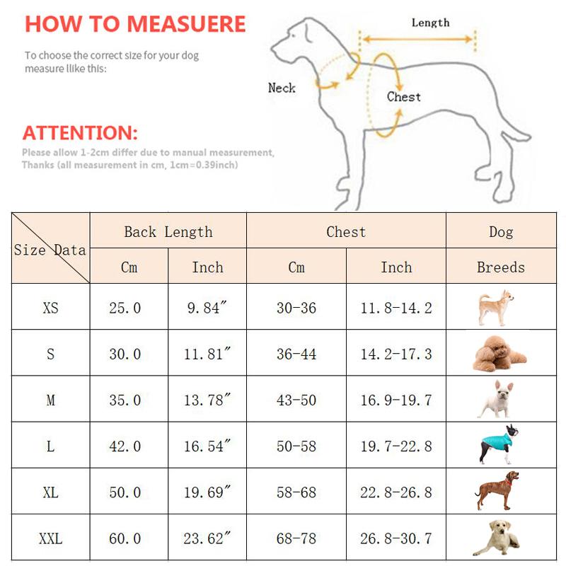 Christmas Winter French Bulldog Pet Coat Jacket for Small Large Dogs Reversible Puppy Big Dog Clothes Shiba Inu Mascotas Costume