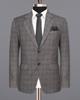 Scorpion Grey Super Fine Plaid Woolrich Blazer