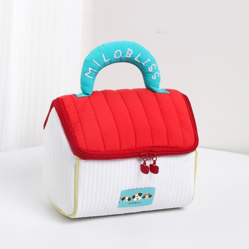 Cosmetic Bag Large Capacity Toiletry Bag Makeup Bag Skincare Storage Bag Lovely House Wash Bag for Women and Girls